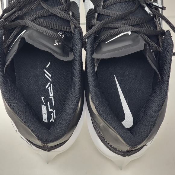Nike Vapor Edge Elite 360 Size 10 Football Cleats Black DA5457-001 - Picture 5 of 8